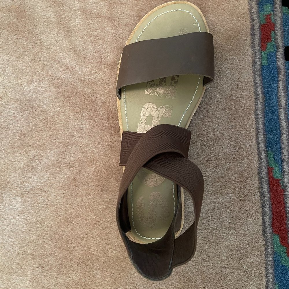 Sorel Dark Brown Ella 2 Sandals-7.5